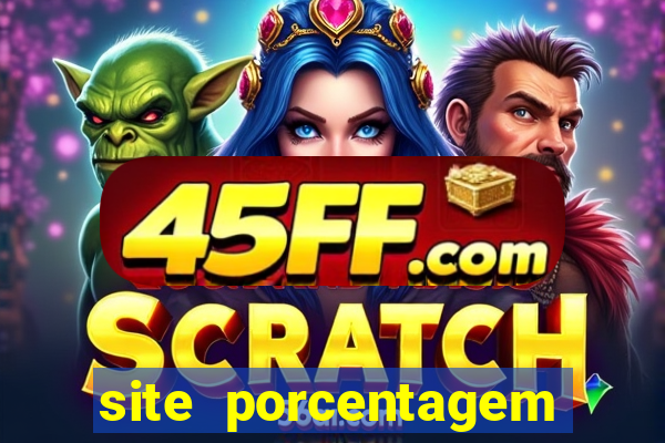 site porcentagem slots pg